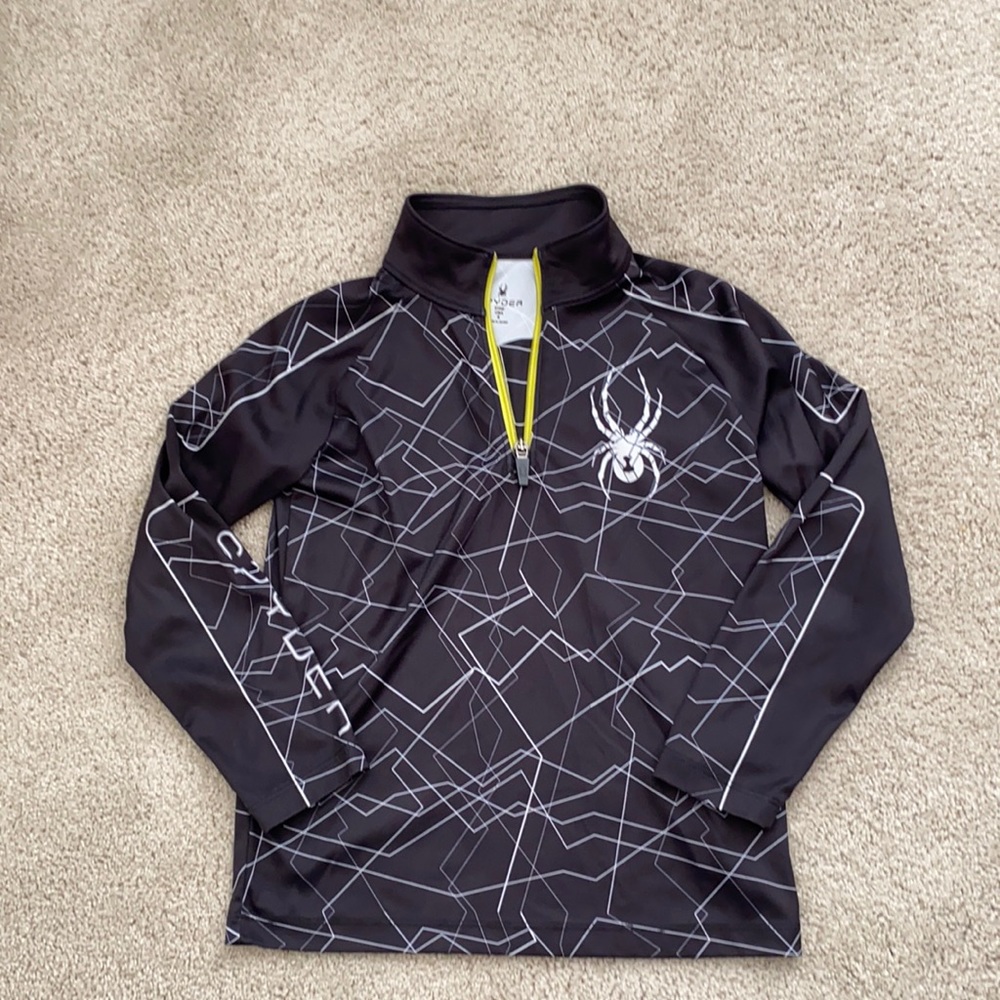 Black Spyder half zip